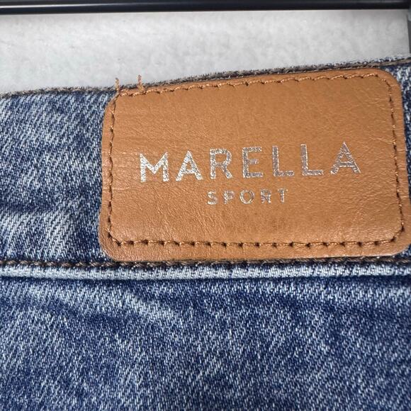 MARELLA SPORT Womens High Slim Fit Jeans Medium Wash - Picture 6 of 7